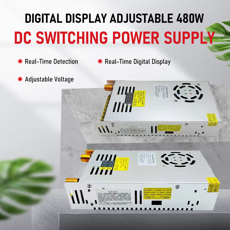 Switching Dc Power Supply 300V 1A - Tek ve Çift Eksenli 480W Dijital