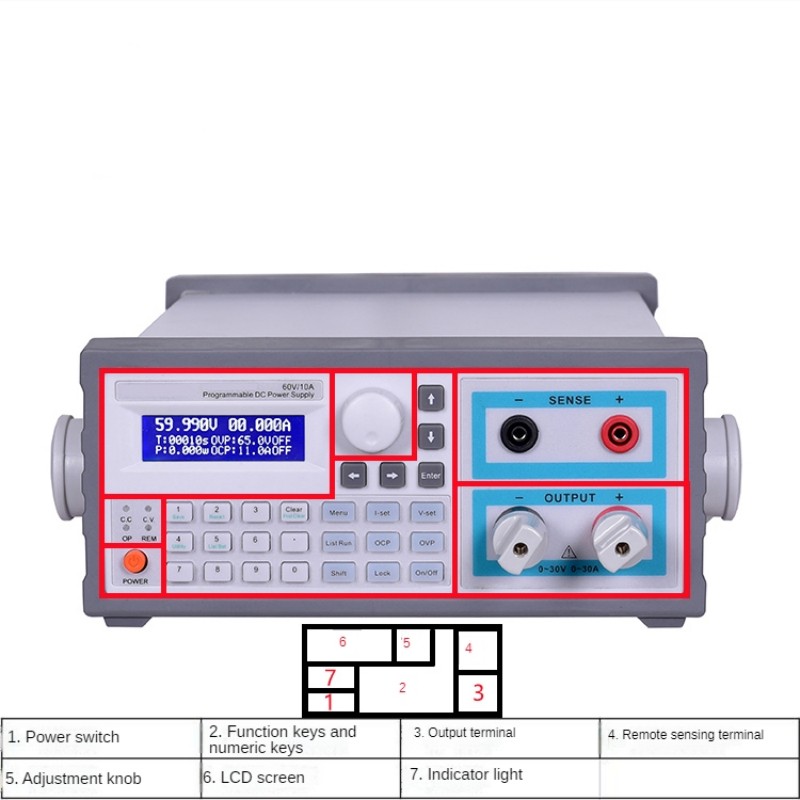 Laboratuvar tipi, ayarlanabili - Switching Dc Power Supply 300V 1A incelemesi ve fiyatı