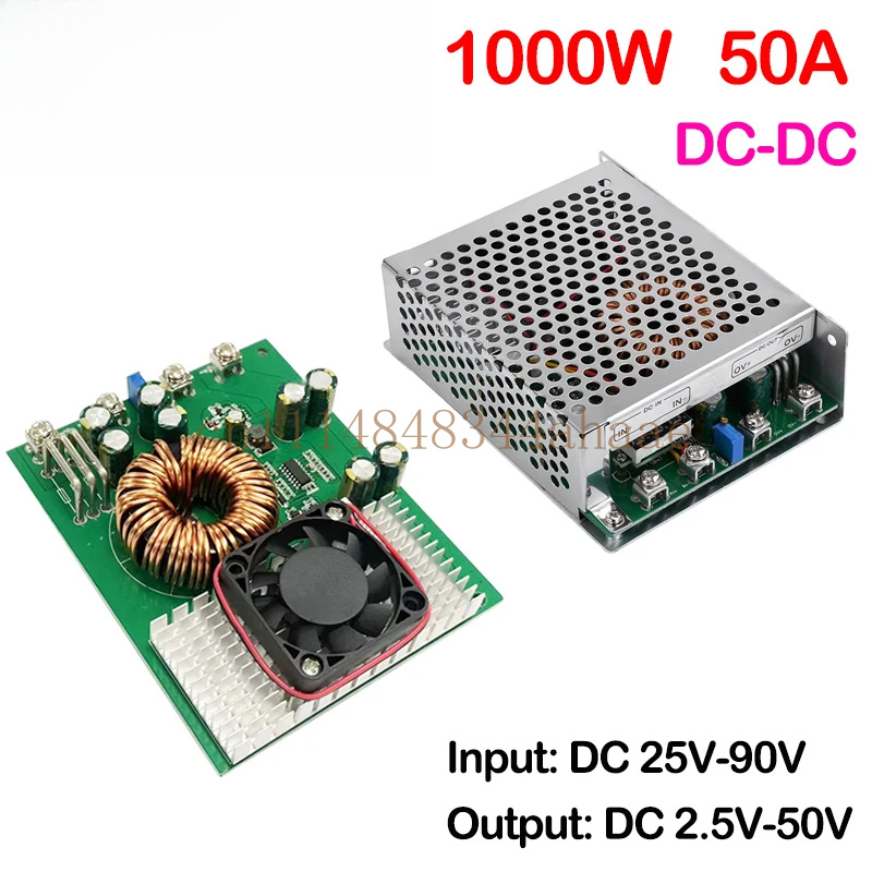 1000W 50A Düşürücü Modül, DC 2 - Step Down Dc Power Supply Module 1000W incelemesi ve fiyatı