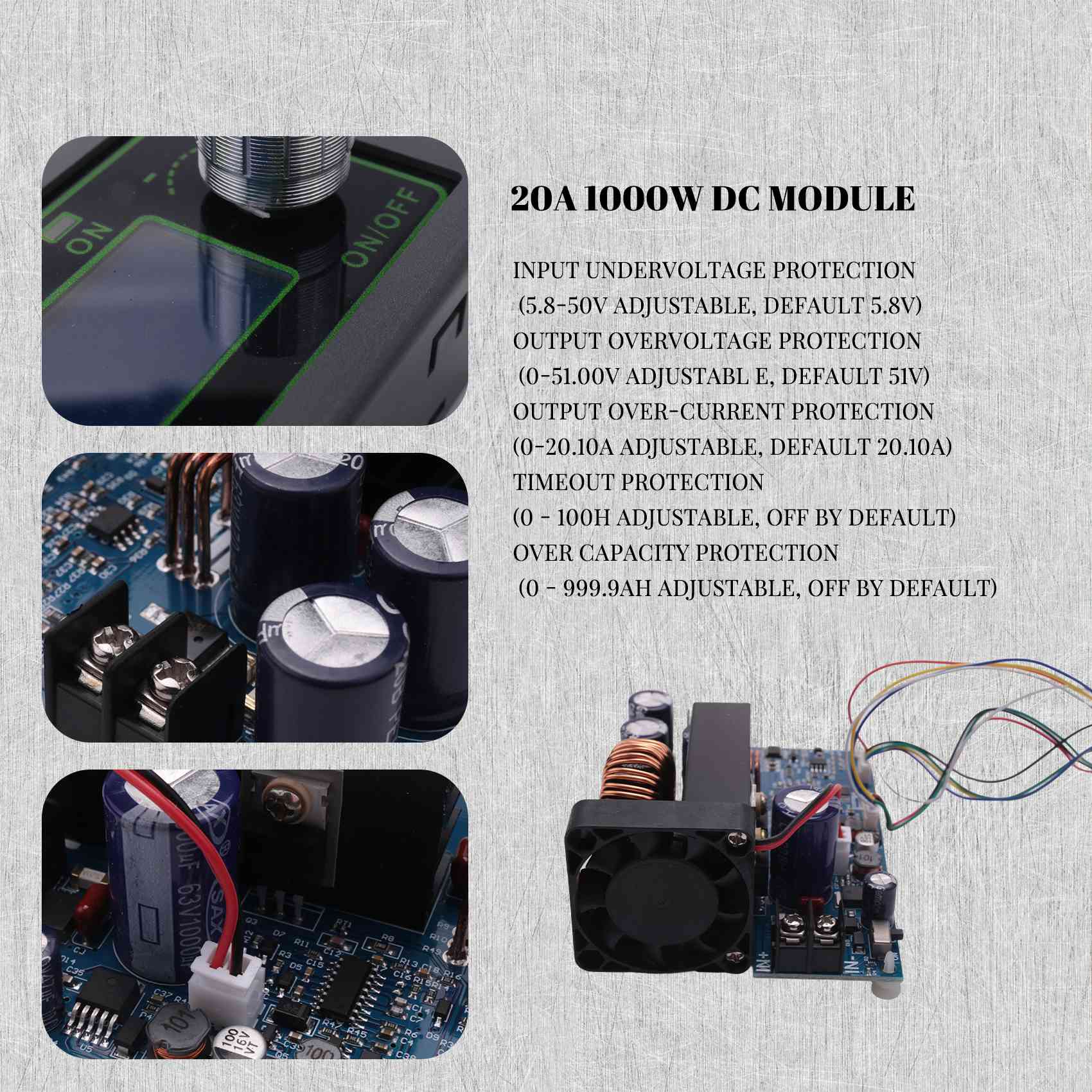 [YENİ A76K!] WZ5020L 20A 1000W - Step Down Dc Power Supply Module 1000W incelemesi ve fiyatı